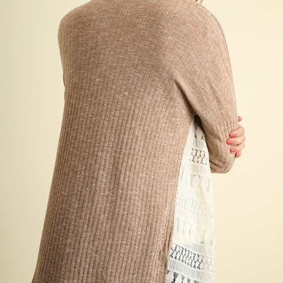 Umgee Top Size S M L Lace Button Cardigan Fairy Cottage Tunic Whimsigoth Womens - Picture 2 of 6